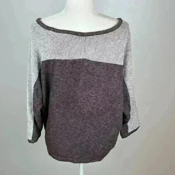 Old Navy Purple Quarter Sleeve Top Size Large - Picture 4 of 8